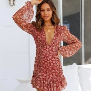 Saints + Sinners Hello Molly Lost My Way Mini Dress NEW WITH TAGS SIZE SMALL